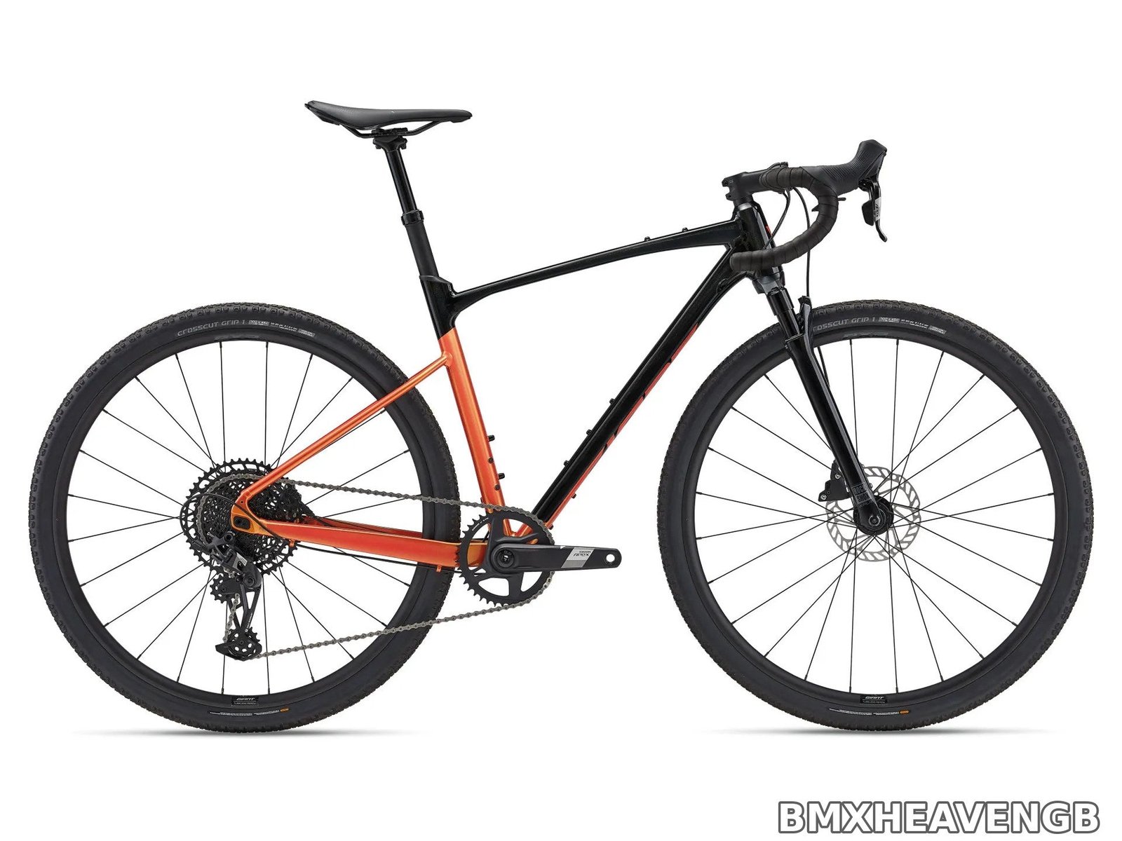 Giant Revolt X 1 - Suspension Gravel Bike (Helios Orange)