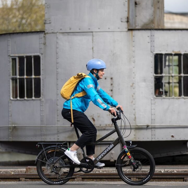 Cannondale Compact Neo - Compact Folding E-Bike (Smoke Grey)