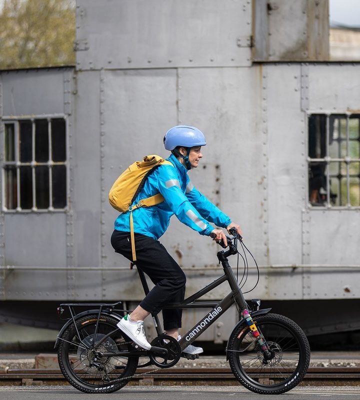 Cannondale Compact Neo - Compact Folding E-Bike (Smoke Grey)