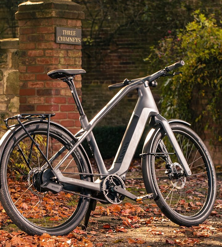 Canyon Precede:ON CF 8 - Premium E-Commuter (Mineral White)