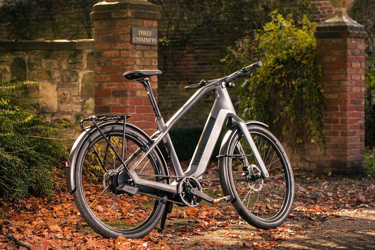 Canyon Precede:ON CF 8 - Premium E-Commuter (Mineral White)
