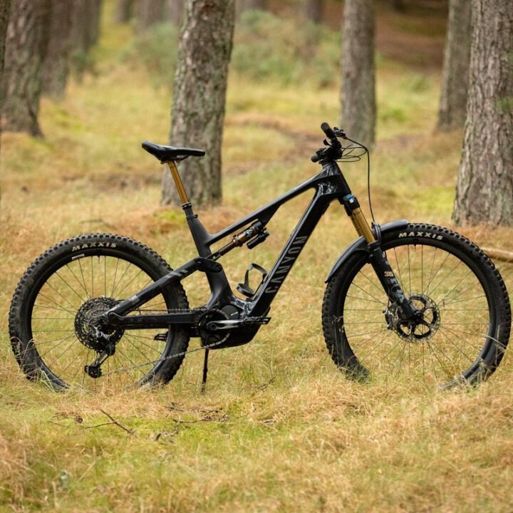 Canyon Spectral:ON CF 8 - Full-Suspension E-MTB (Smokey Quartz)