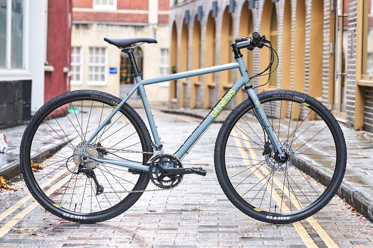 Genesis Croix de Fer 10 Flat Bar - Steel Flat-Bar Adventure (Forest Green)