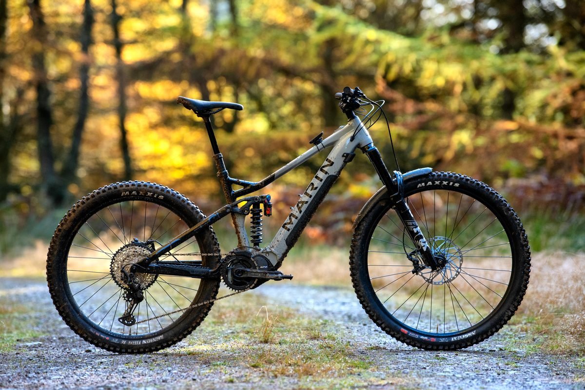 Marin Alpine Trail E2 Bosch - Full-Suspension E-MTB (Black) - Image 2