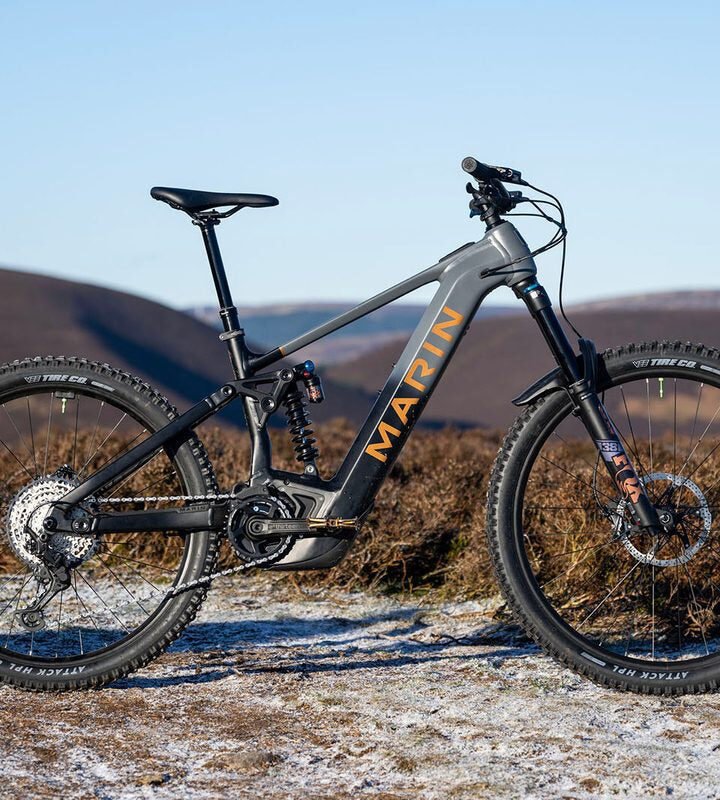 Marin Alpine Trail E2 Bosch - Full-Suspension E-MTB (Black)