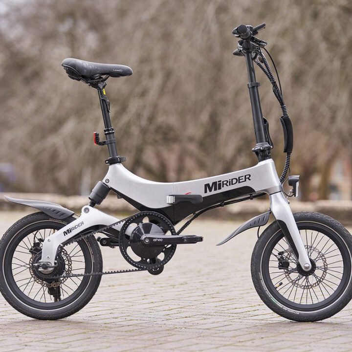 MiRider One GB3 - Folding E-Bike (Magnesium Silver)