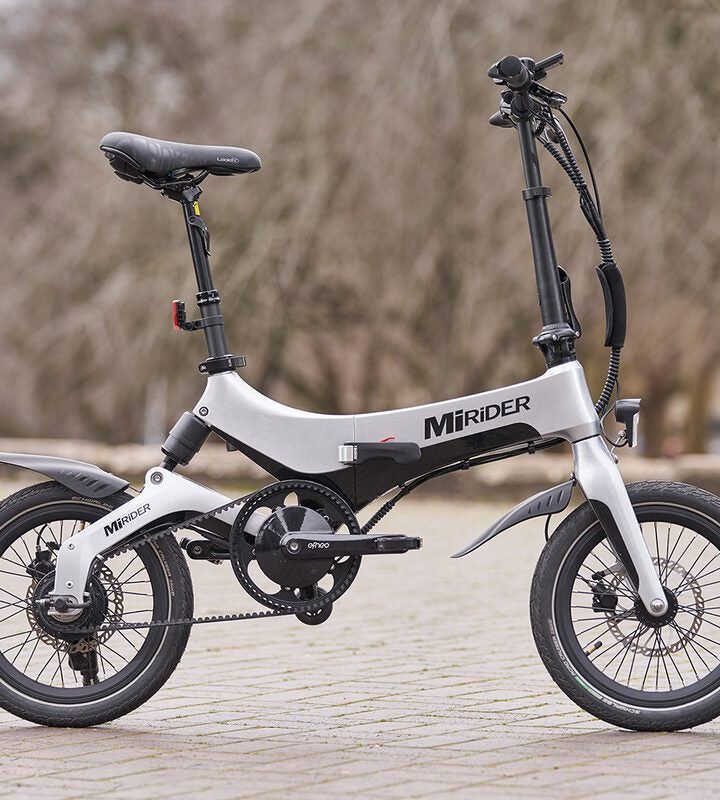 MiRider One GB3 - Folding E-Bike (Magnesium Silver)