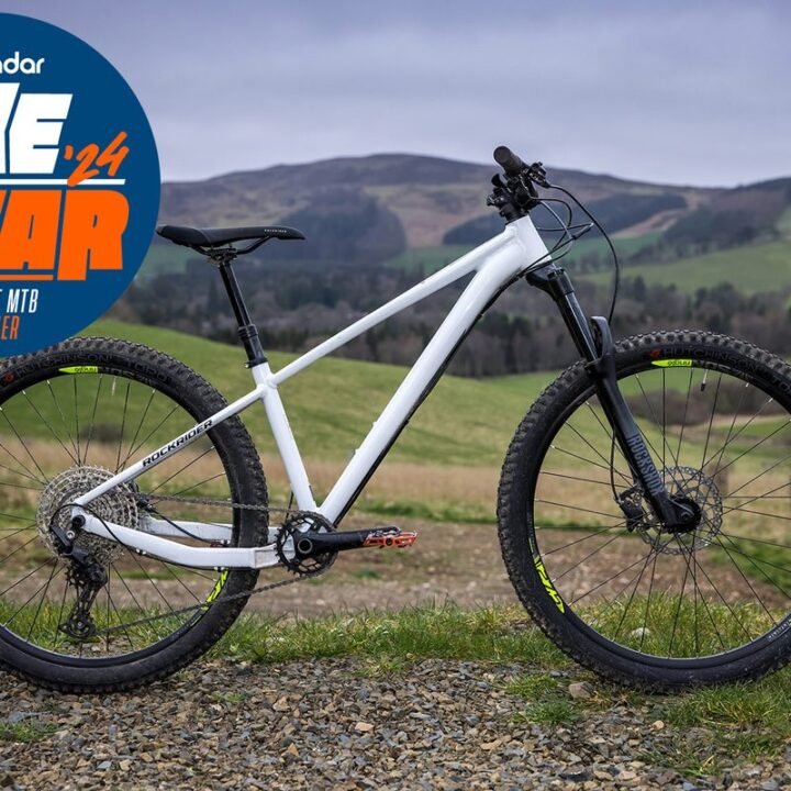 Rockrider AM 100 - Trail Hardtail (Black/Lime)