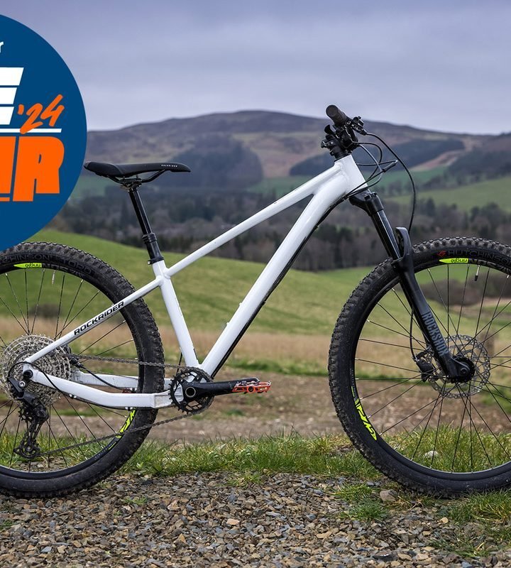 Rockrider AM 100 - Trail Hardtail (Black/Lime)