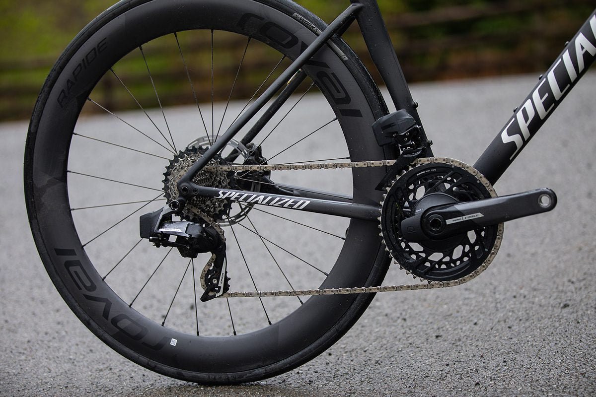 Specialized Tarmac SL8 Comp Ultegra Di2 - Carbon Race Road (Gloss Metallic Obsidian) - Image 3