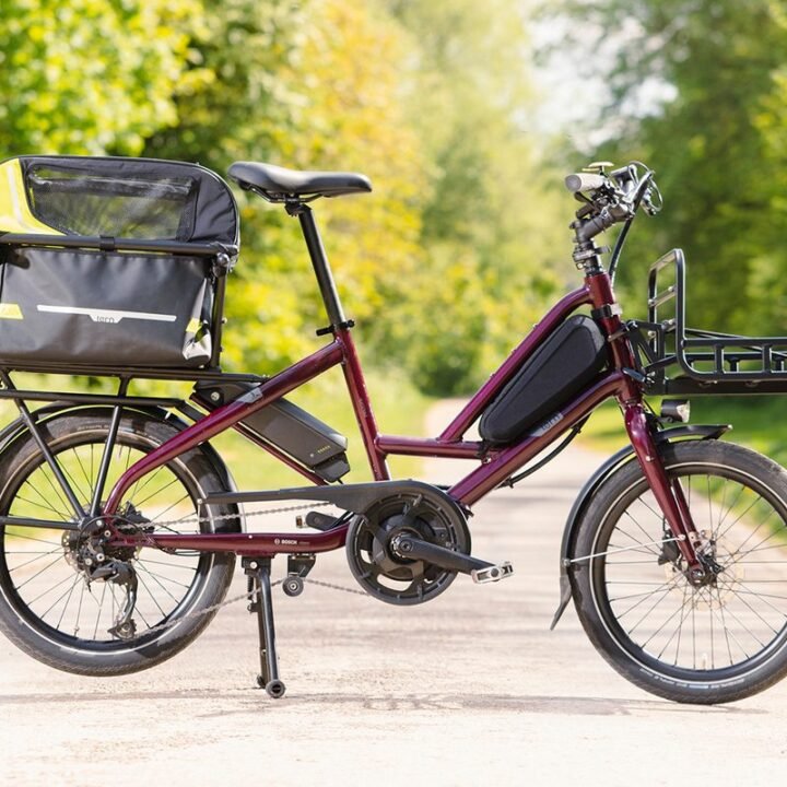 Tern Quick Haul P9 - Compact Cargo E-Bike (Sea Green)