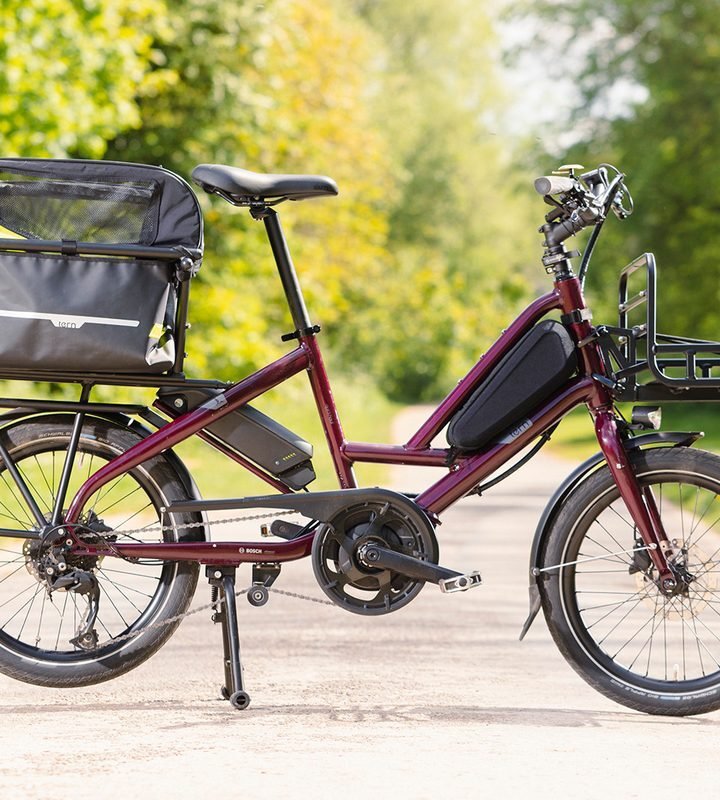 Tern Quick Haul P9 - Compact Cargo E-Bike (Sea Green)
