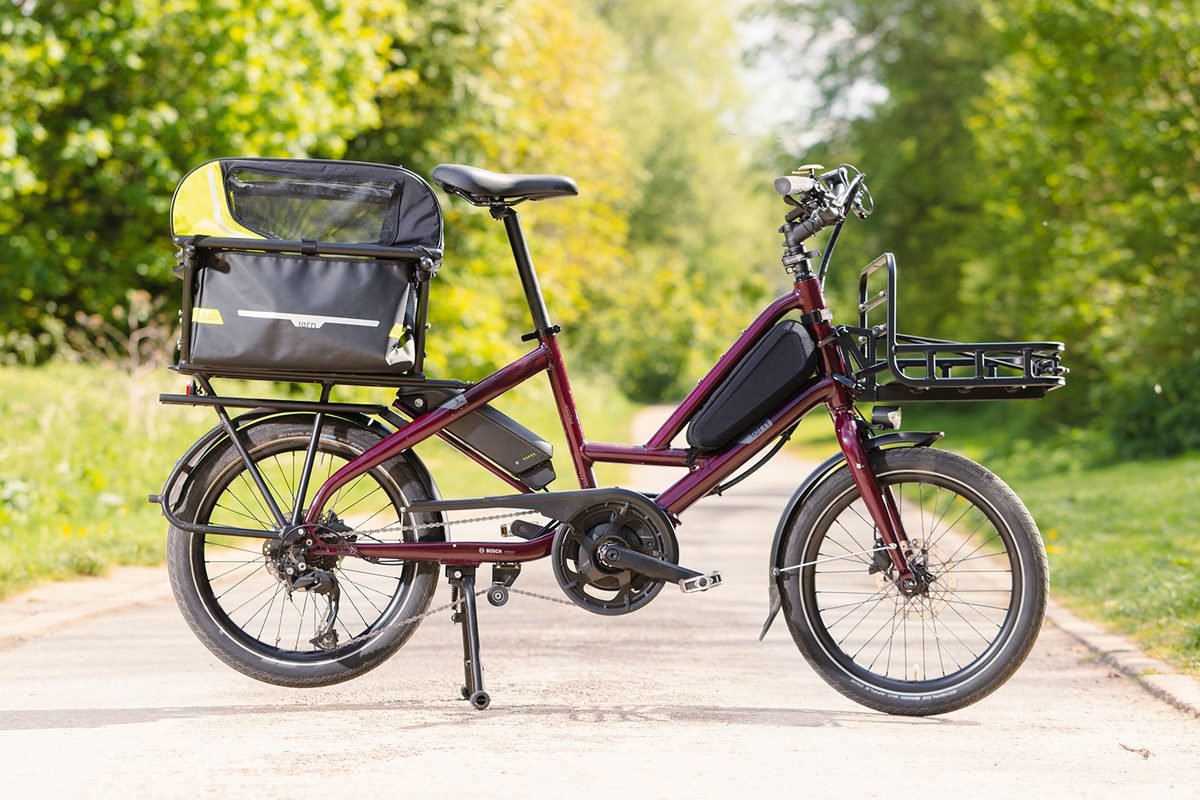 Tern Quick Haul P9 - Compact Cargo E-Bike (Sea Green)