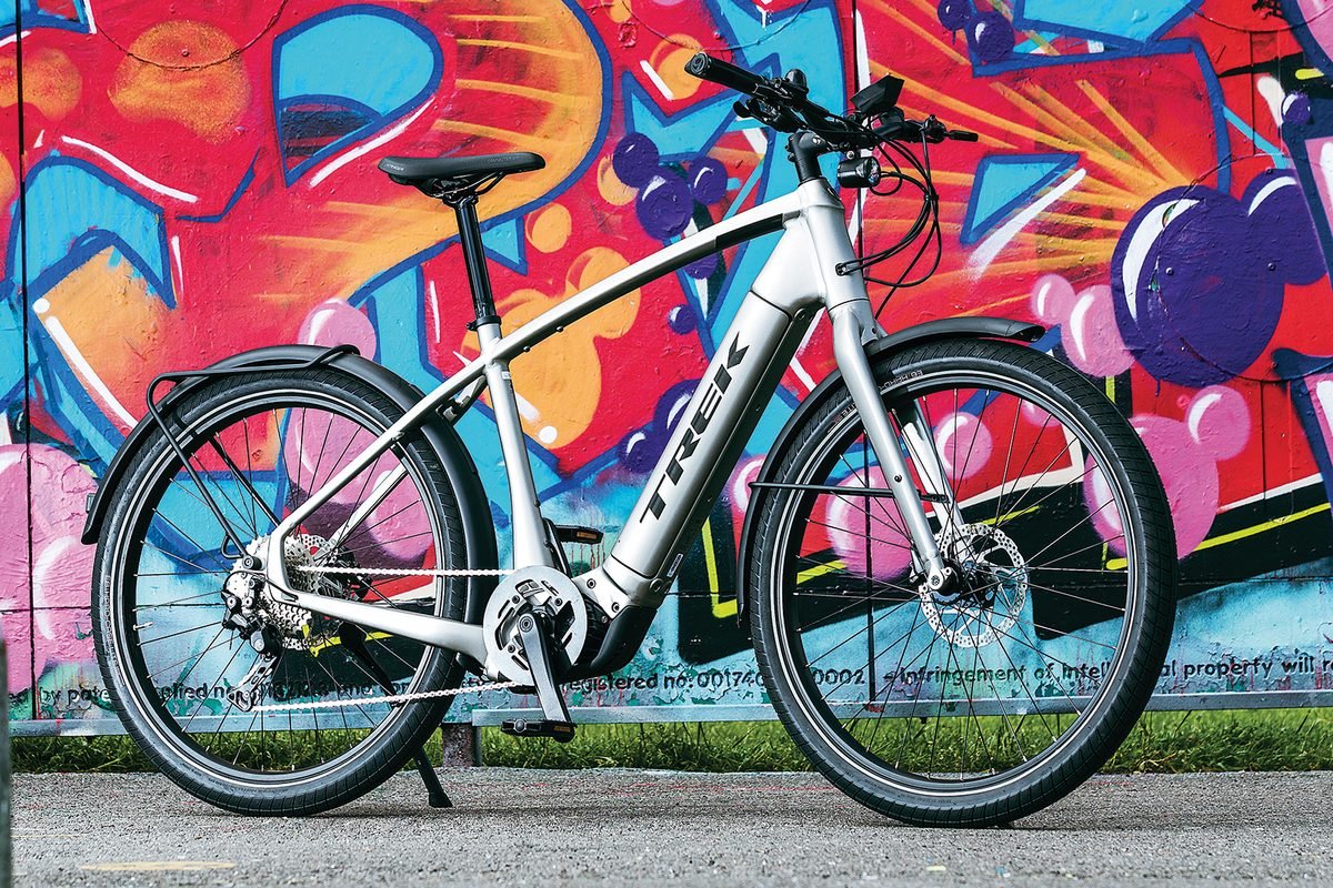 Trek Allant+ 7 Lowstep - Electric Commuter (Lithium Grey)