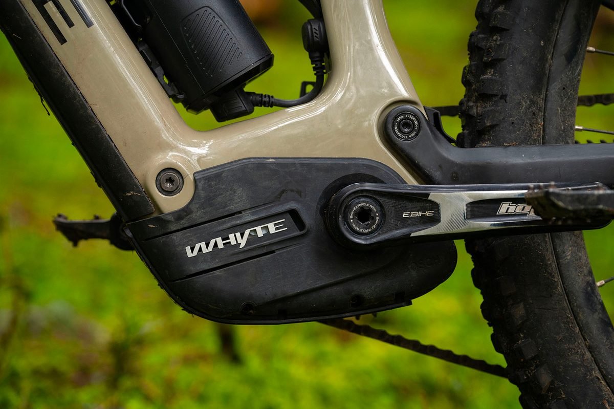 Whyte E-Lyte 150 RS Works - Lightweight Full-Sus E-MTB (Matt Granite) - Image 3