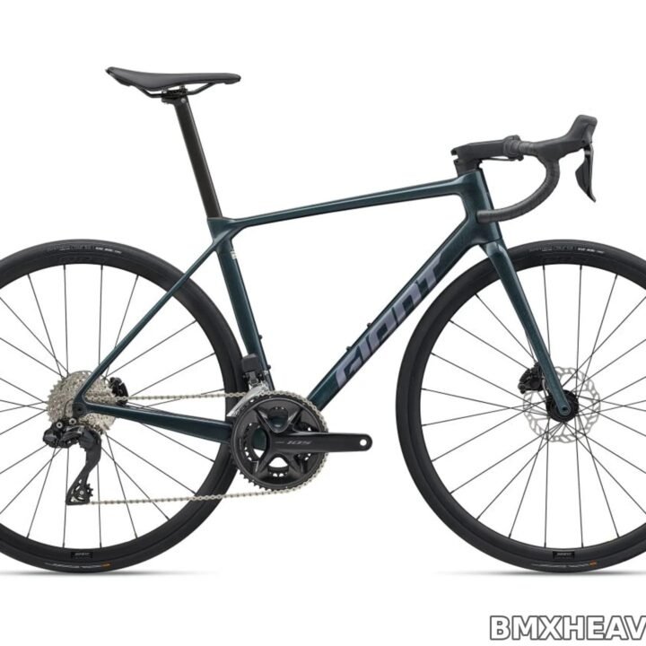 Giant TCR Advanced 1 - Carbon Road Bike (Asphalt Green)