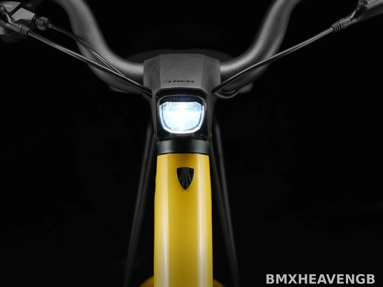 Trek Verve+ 1 Lowstep LT - Electric Hybrid Bike (Baja Yellow) - Image 8