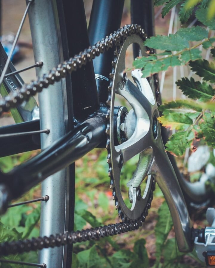 Spoke & Sprocket Roseberry TR-1 Titanium Adventure Bike - detail